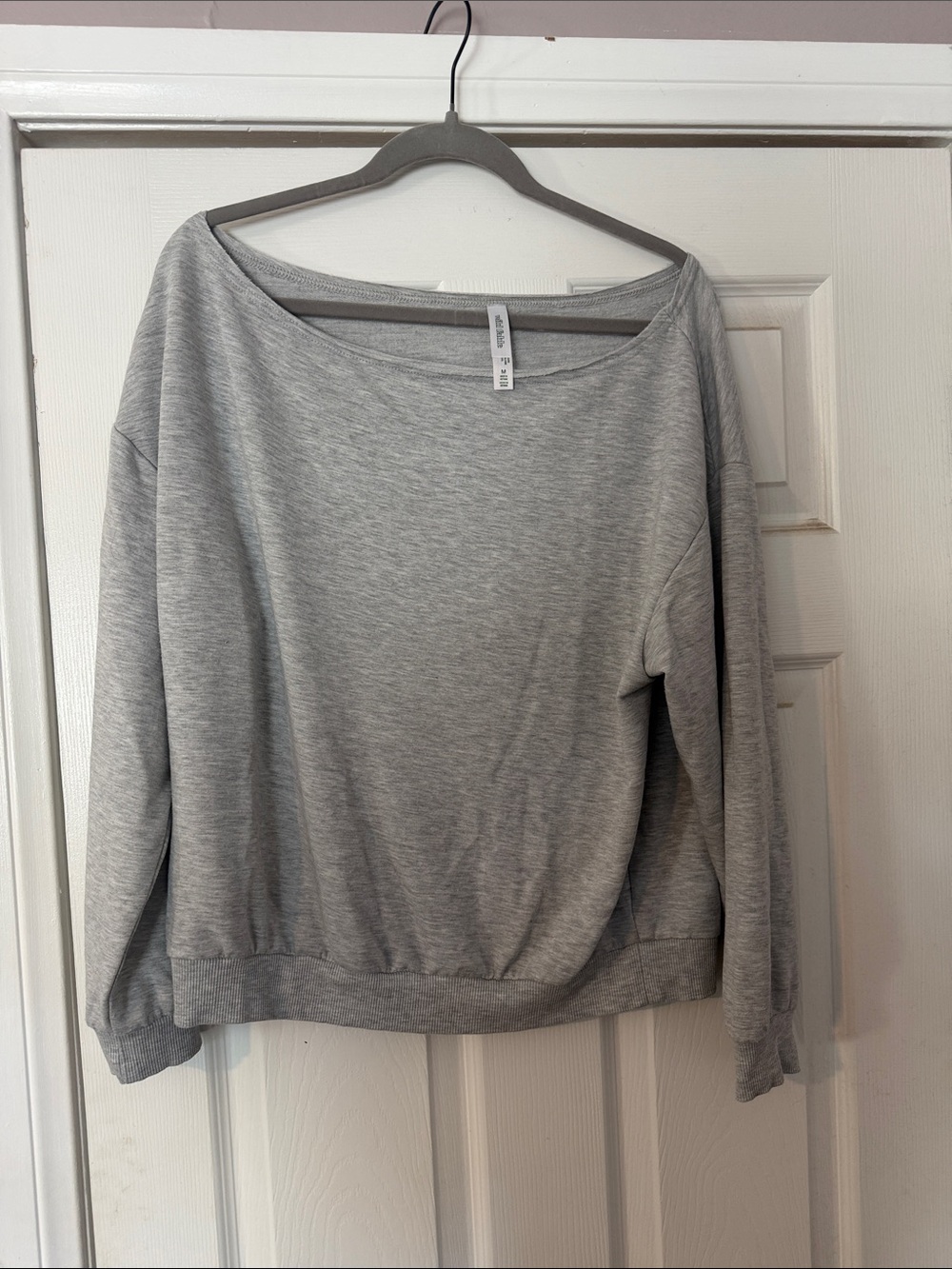 wild fable Heather Gray Wide Neck Tee